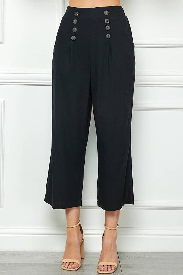 Veracci - Venta al por mayor Pantalones - Mujer - Pantalones cortos marineros de lino7