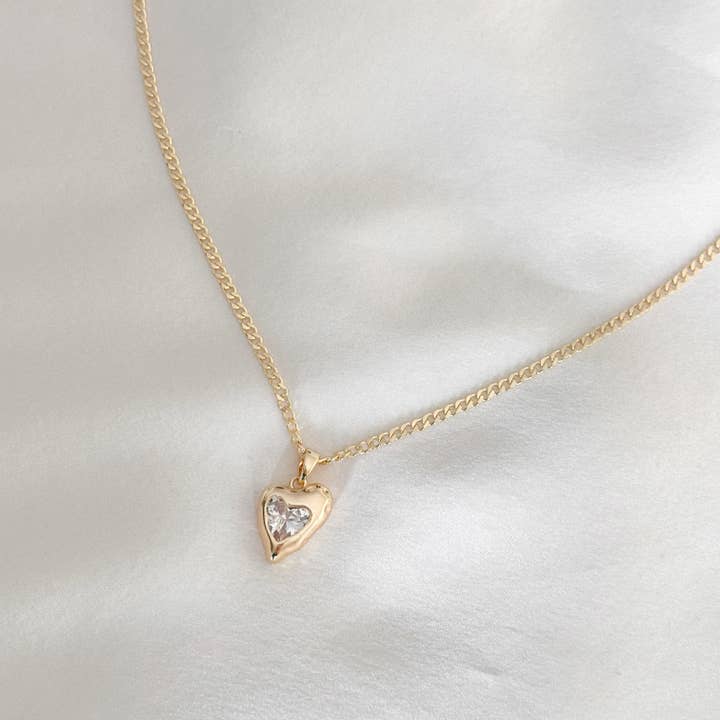 Flora Heart Necklace for wholesale by LE Sensor