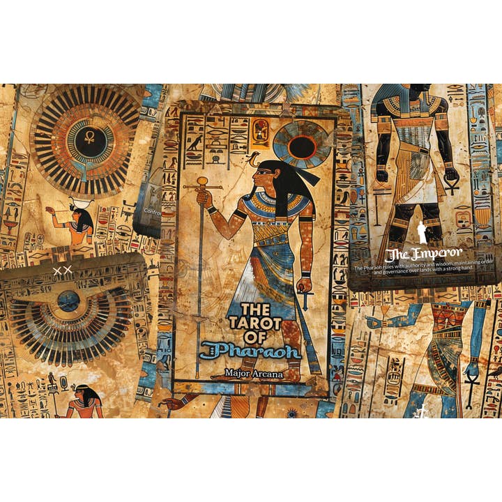 IBIZA TAROT – wholesale Tarot cards – Tarot of Pharaoh - 22 Major Arcana - Divine Mysteries8