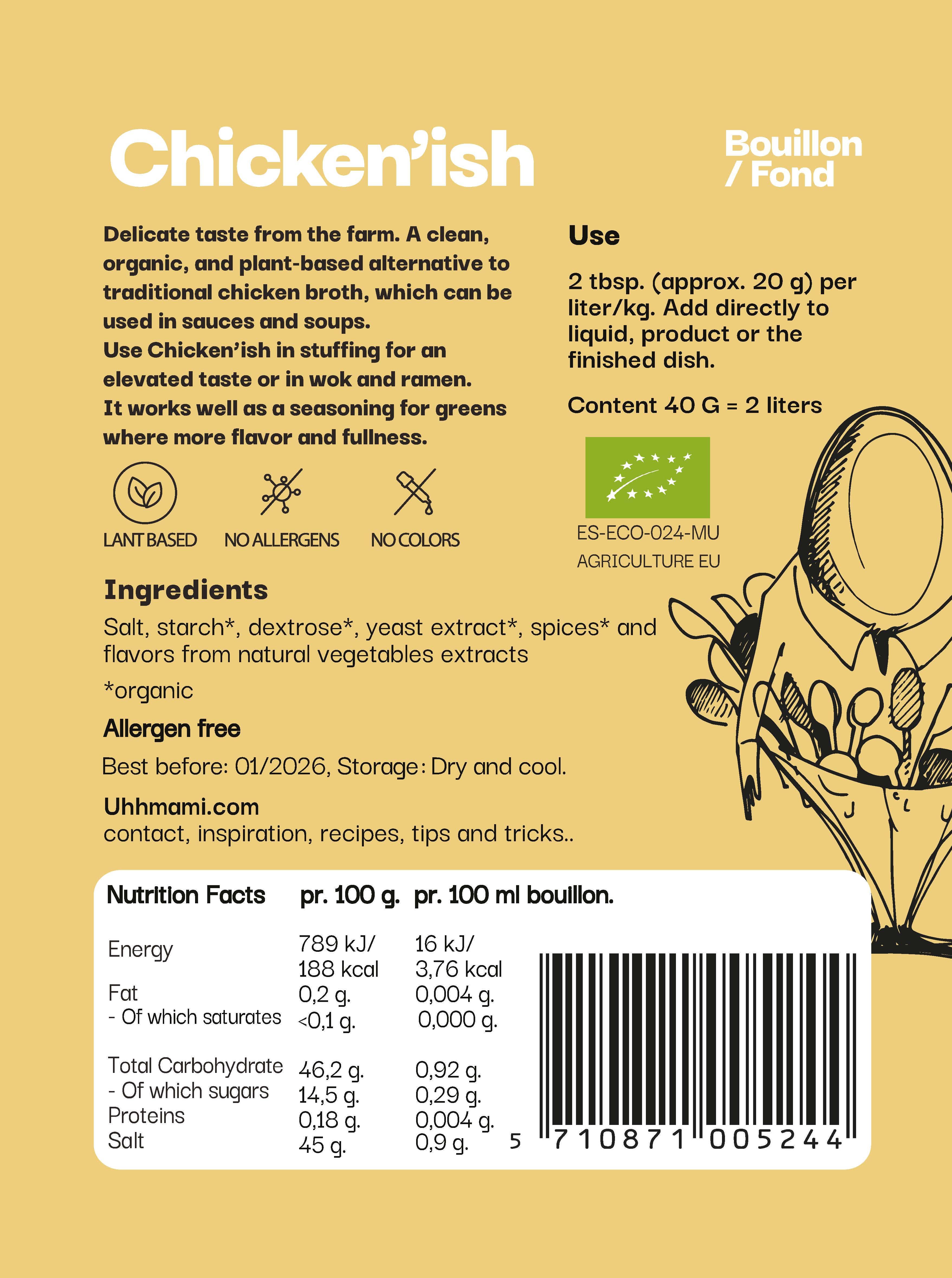 Uhhmami - Wholesale Stock - UHHMAMI CHICKEN'ISH2