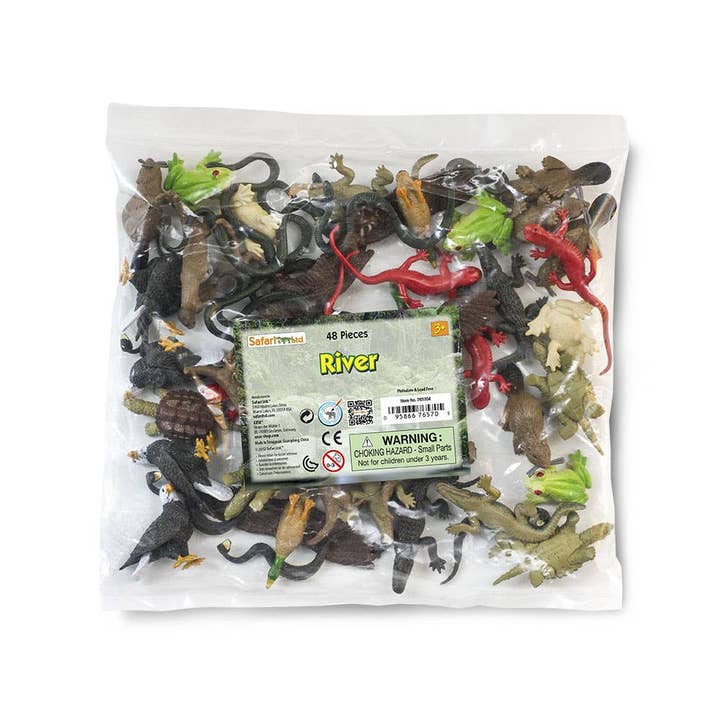 Safari LTD - Canada - Wholesale Figurine Toy - Kids - River Bulk Bag - 765704