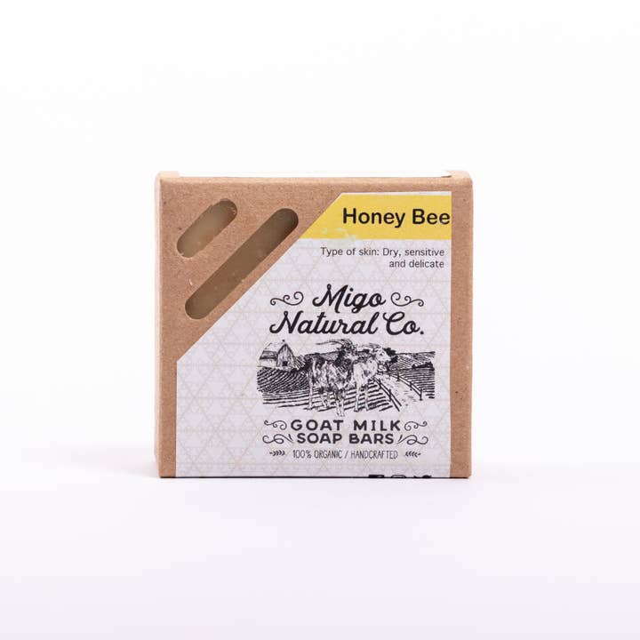 Honey Bee Soap for wholesale by Migo Natural Co.