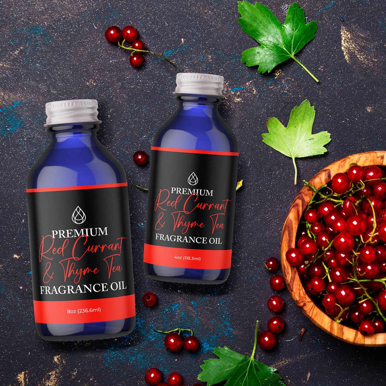 The Midwest Sea Salt Company - Wholesale Fragrance Oil - Red Currant & Thyme Tea Premium Fragrance Oil2