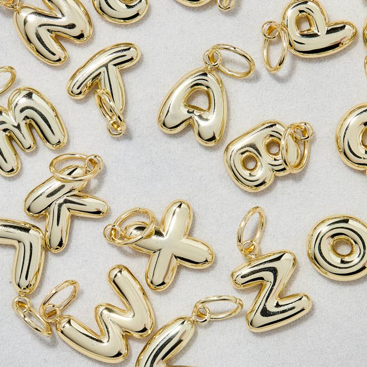 Allie + Bess - Vendita all'ingrosso Ciondolo/pendente - Ciondoli con Lettere a Bolle5