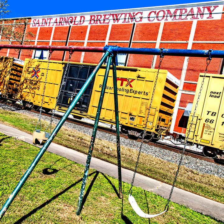 Saint Arnold Brewing Company Coaster for wholesale by South Austin Gallery