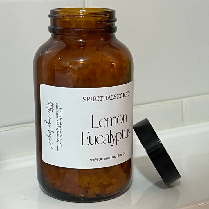 Lemon Eucalyptus Bath Salt for wholesale by Spiritual Secrets Co