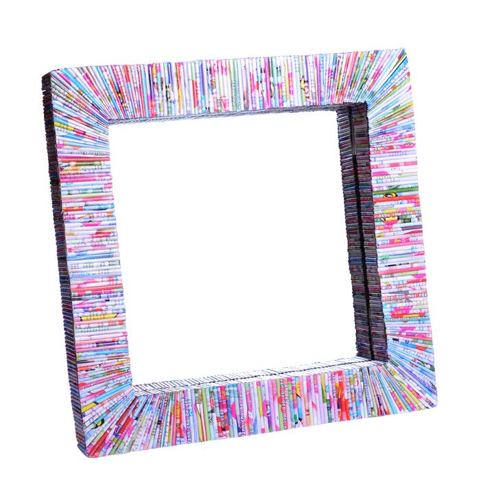 The Upcycled Paper Company - Venta al por mayor Espejos de pared - Espejo de pared hecho con papel reciclado2
