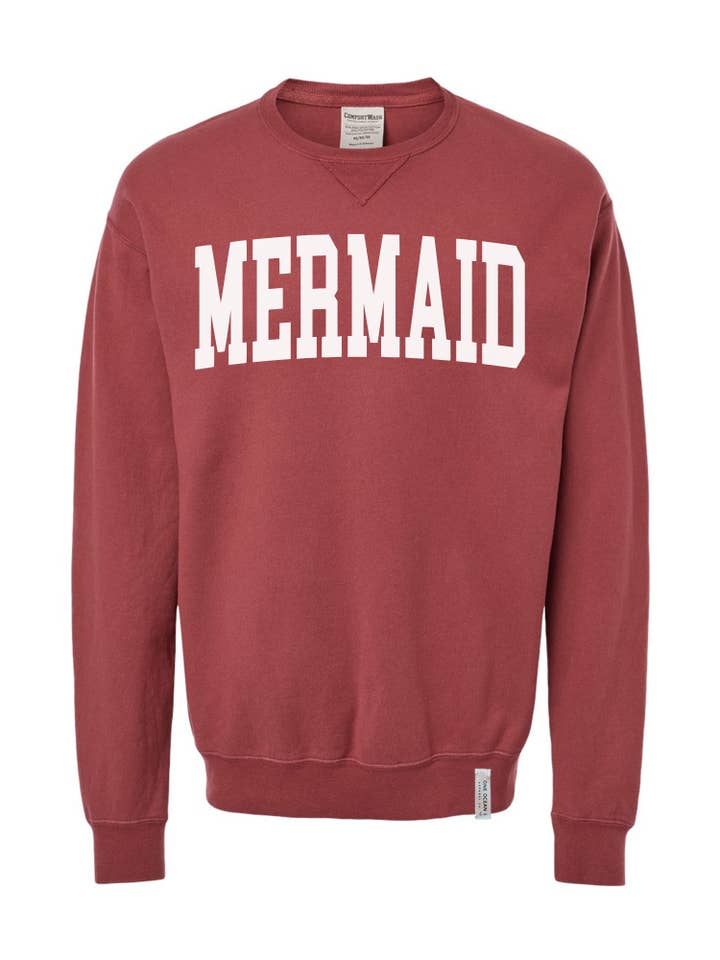 One Ocean Apparel Co.. - Wholesale Graphic Sweatshirt - Unisex - MERMAID Crewneck - CUSTOM COLORS15