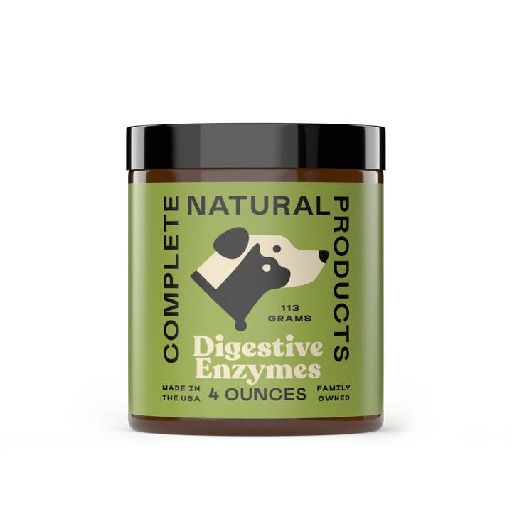 Complete Natural Products - Wholesale Pet Supplement - Cat/Dog - Digestive Enzymes for Dogs and Cats