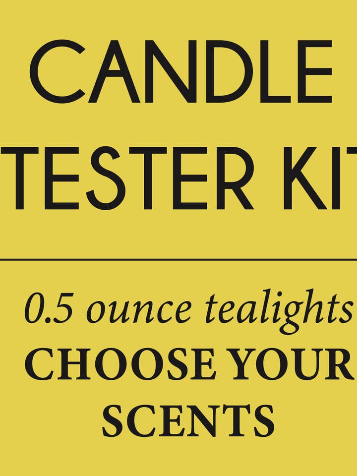 Candle Tester Kit (Build Your Own) for wholesale by Coco & Bubbles