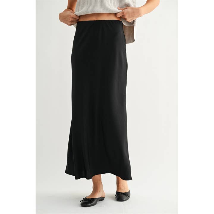 SATIN MAXI SKIRT for wholesale by FUN2FUN