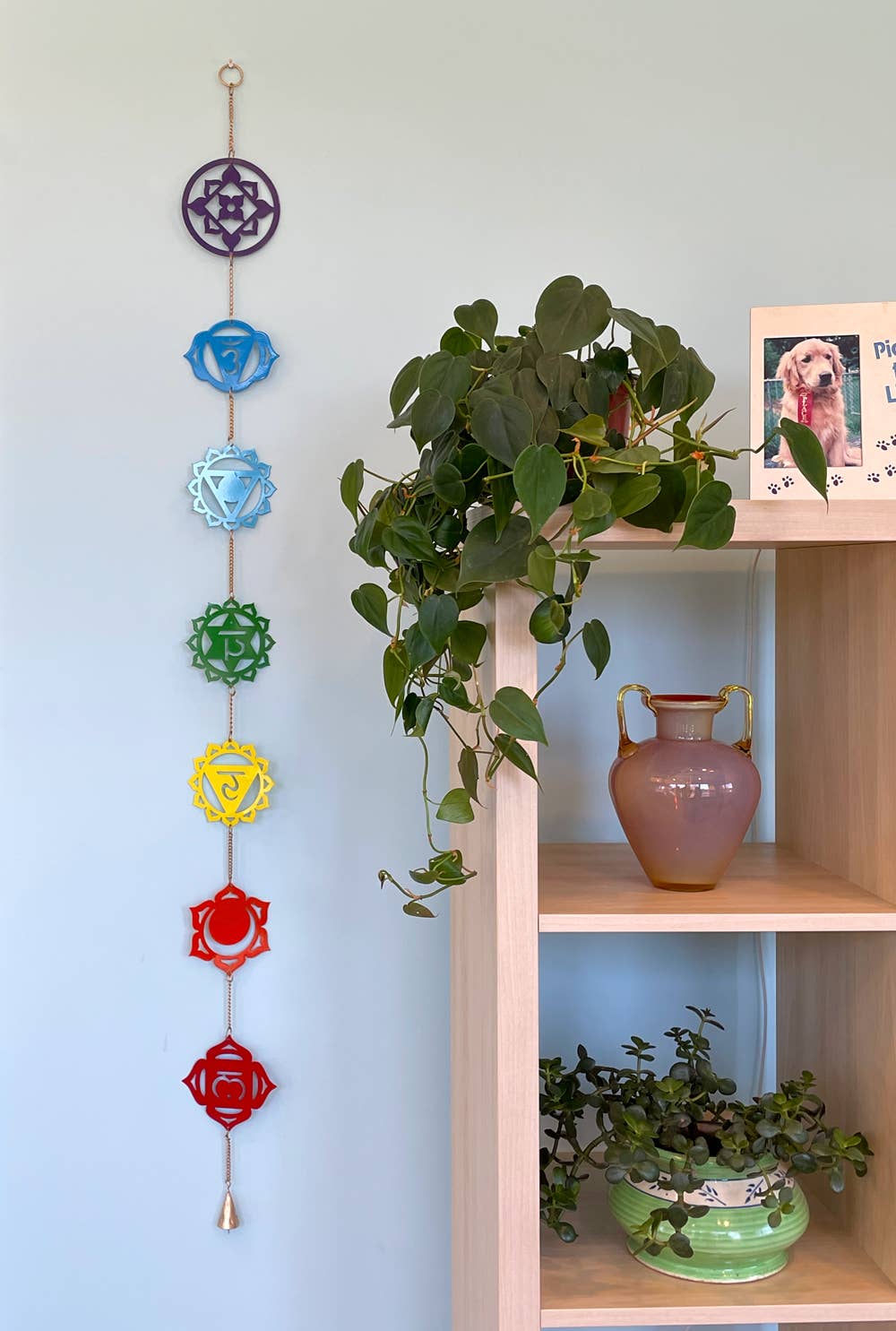 Mira Fair Trade – wholesale Wind chime – Rainbow Chakra Wind Chime1