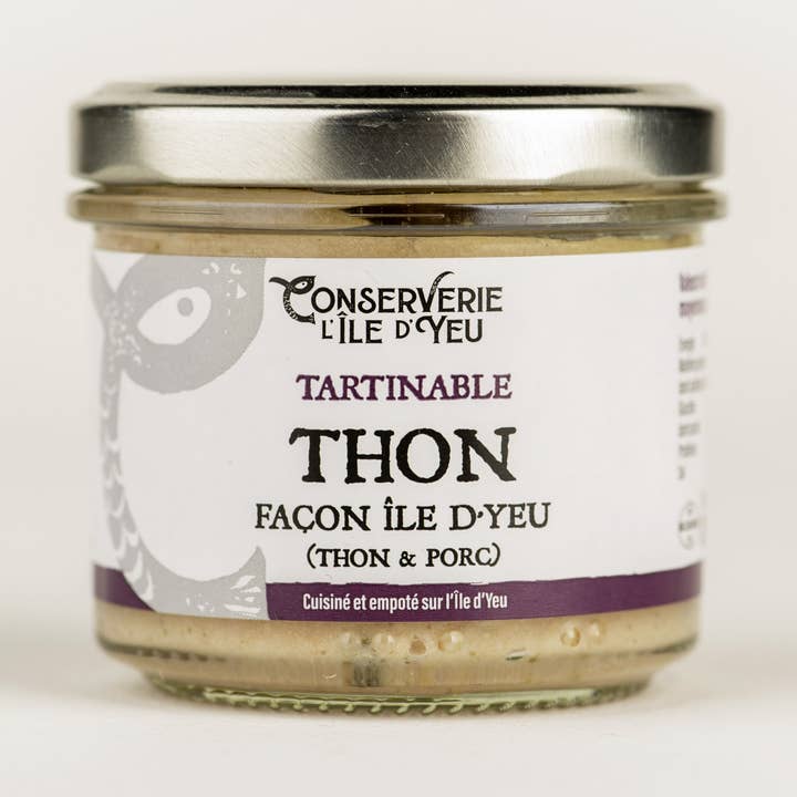 Vanlig vit tonfisk (tonfisk och fläsk) för wholesale av Conserverie de l'Ile d'Yeu