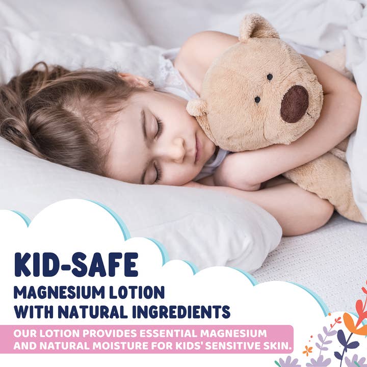 Foxleaf Organics - Wholesale Massage Oil/Gel - Magnesium Cream for Kids with Shea Butter & Lavender - 4oz