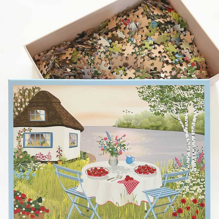 ViSSEVASSE - Vente Puzzle – adulte - FRAISES SUCRÉES - PUZZLE - avec 1000 pièces0