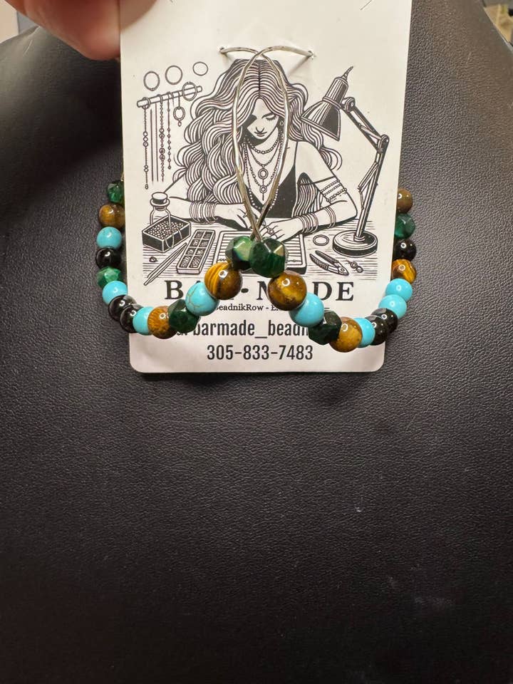 Anel de olho de tigre por atacado de BeadnikRow