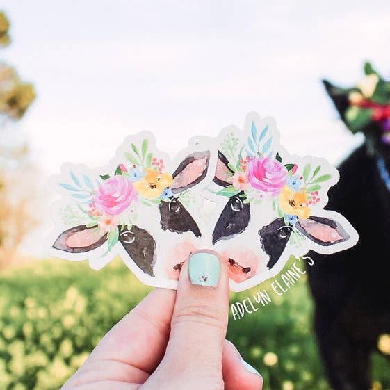 Senhorita. Bessy - Adesivo por atacado de Burro Threads Co.