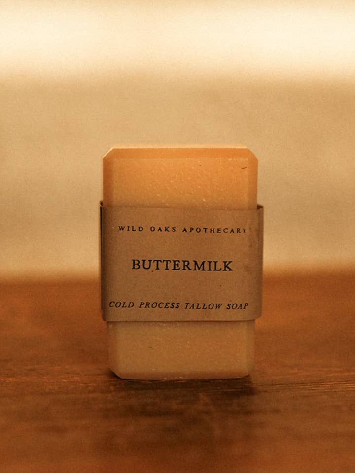 Buttermilk Soap for wholesale by Wild Oaks Apothecary