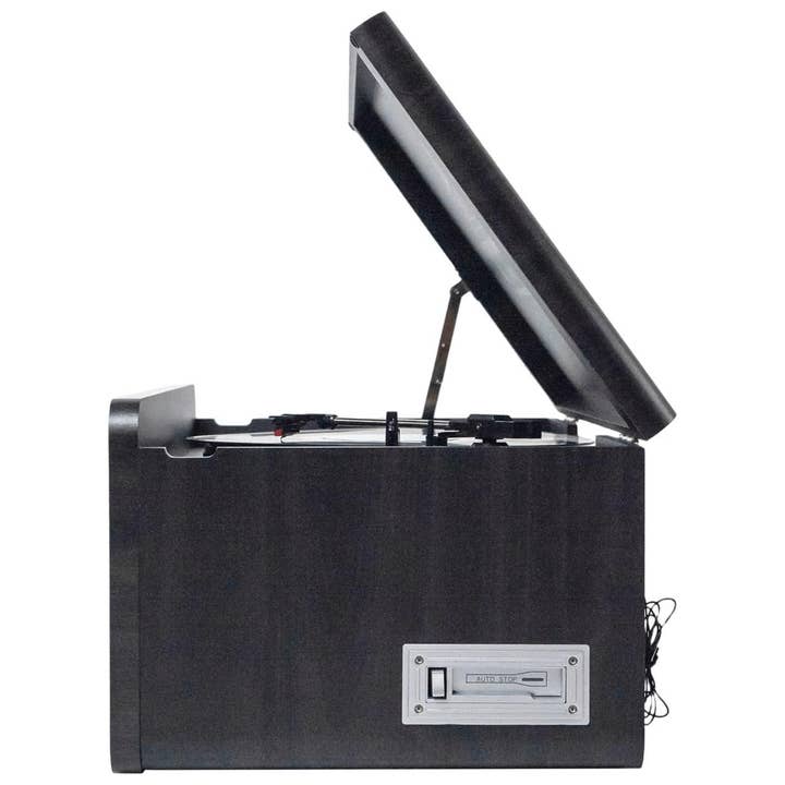 JupiterGear Home - Wholesale Speakers - Victor Monument 8-in-1 Wood Music Center w 3-Speed Turntable10