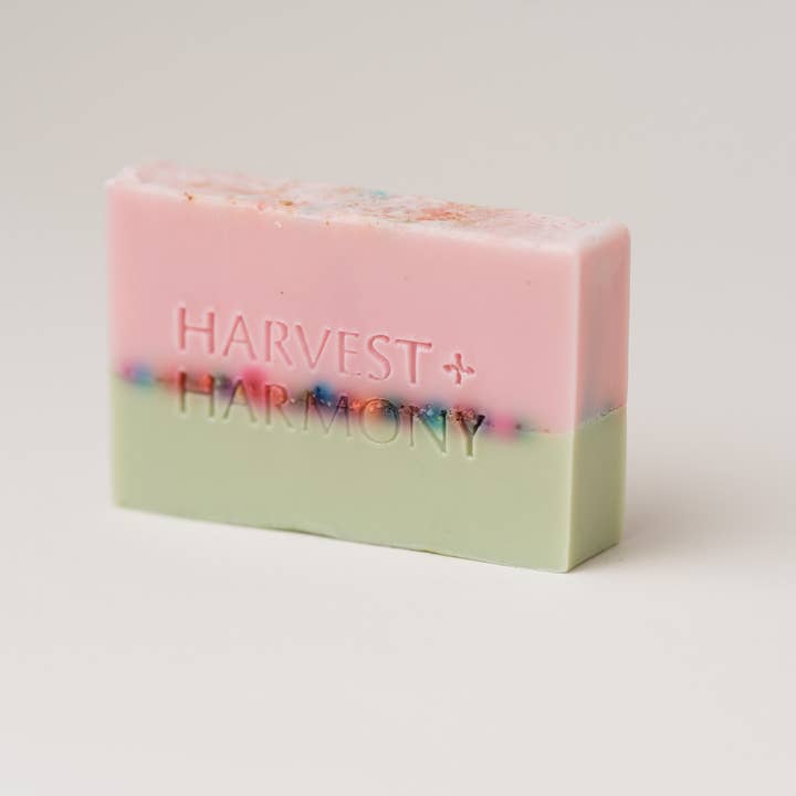 Harvest + Harmony - Wholesale Bar Soap - Harvest + Harmony Christmas Goat Milk Soap With Sprinkles1