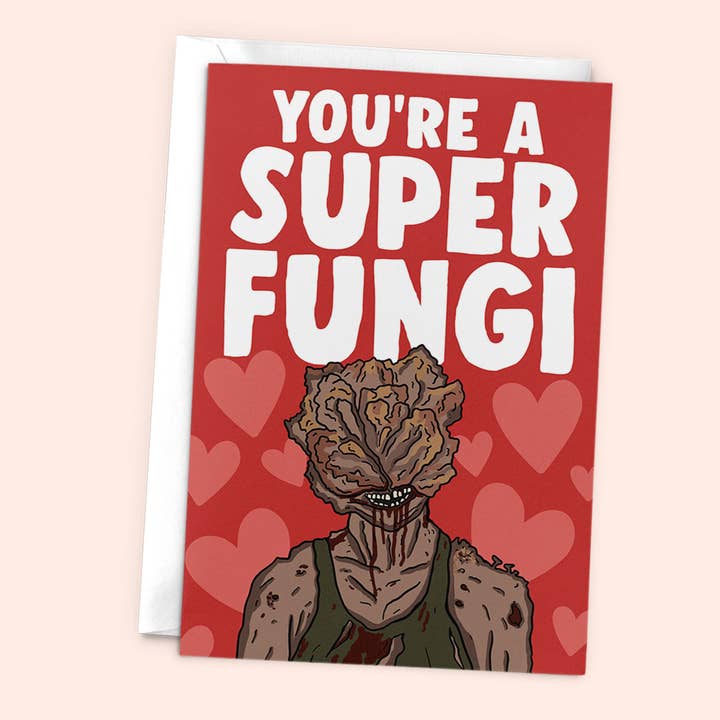 The Last Of Us Clicker Anniversary Card - A Super Fungi for wholesale by Studio Doodles