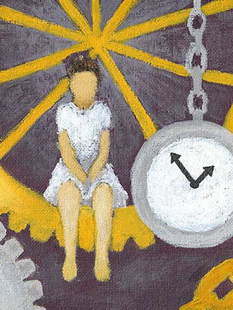 Gears of Time 8"x10" OR 11"x14" Art Print for wholesale by Morgan Cerese Art