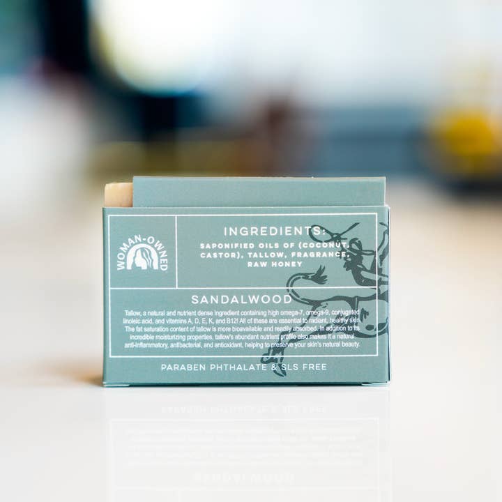 Kuhdoo Soap - Wholesale Bar Soap - Tallow Sandalwood Bar Soap1