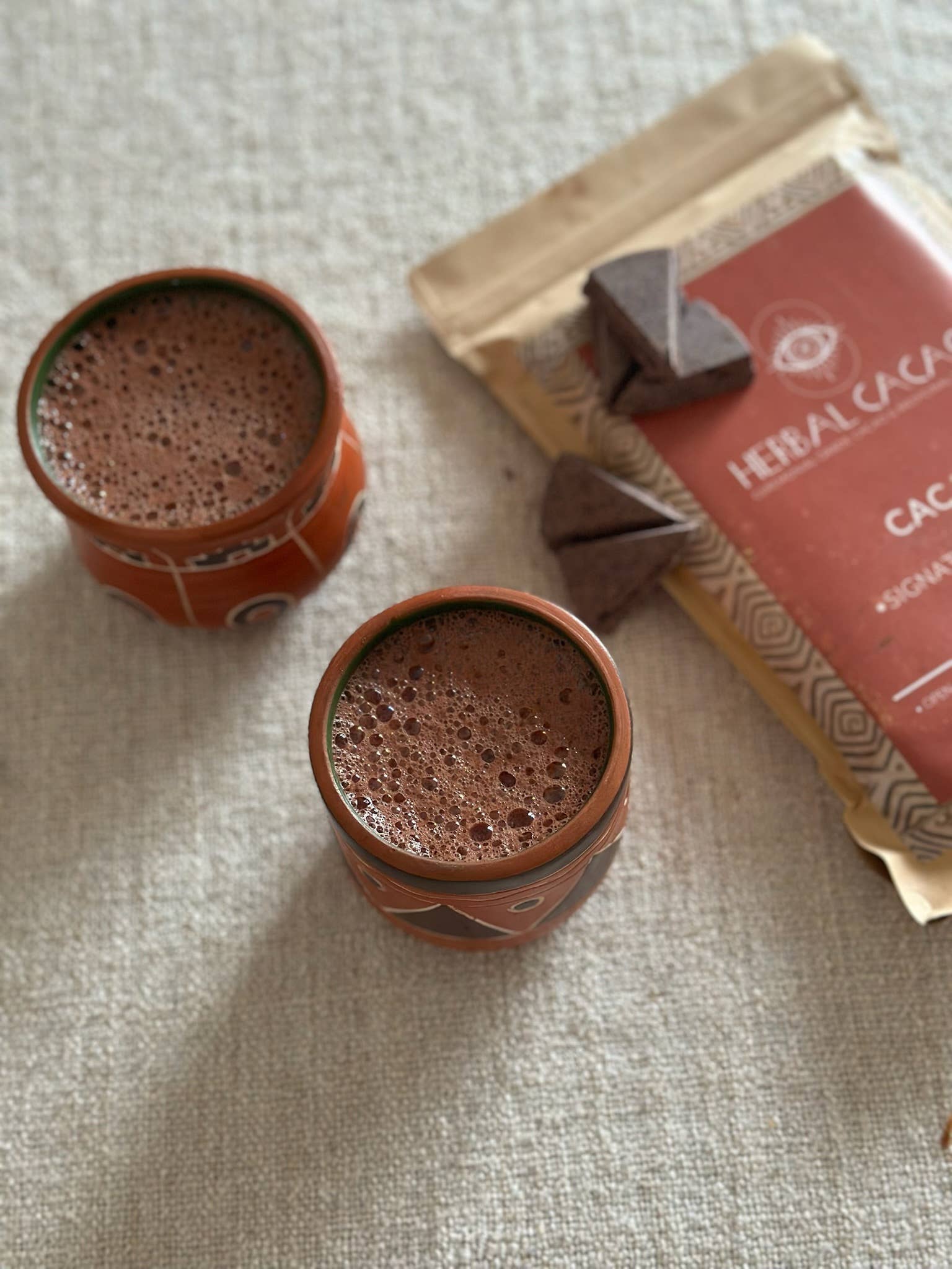 Herbal Cacao - Vente Préparations/kits pour chocolat chaud - Mélange Signature (10 Pièces)4