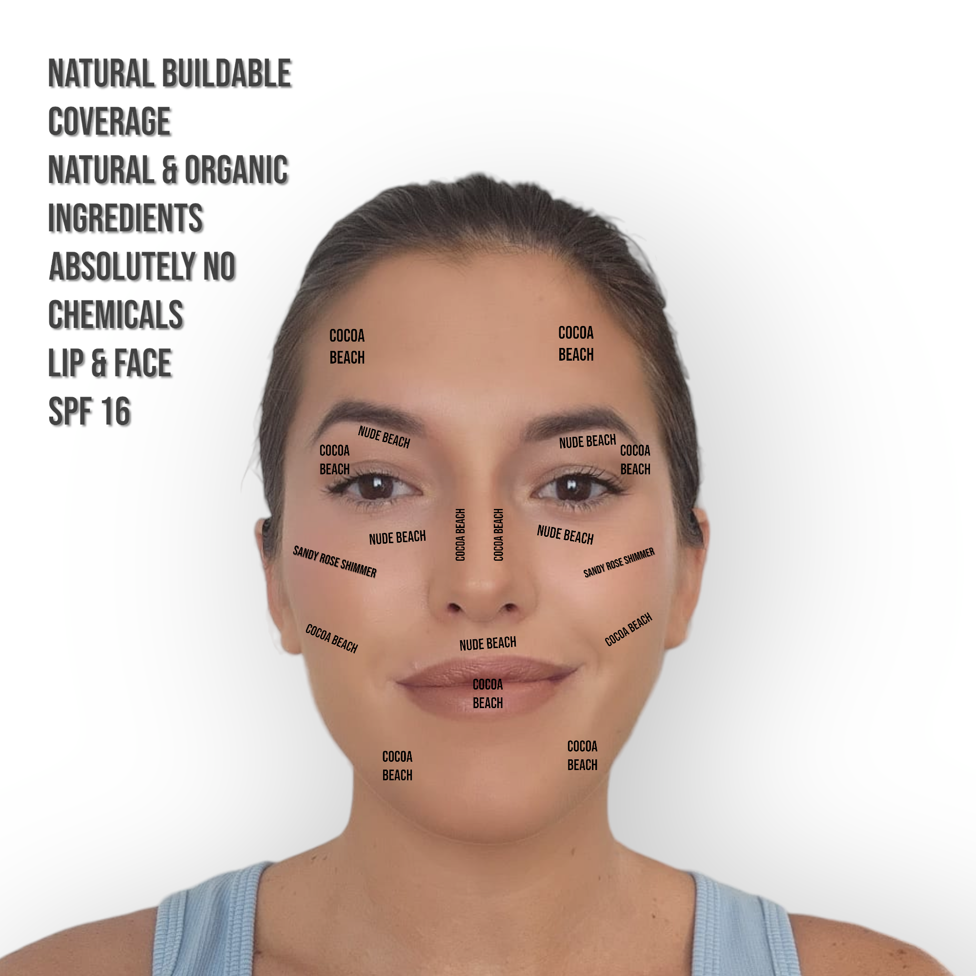 Jax Organix - Wholesale Lip Balm - Jax Organix SPF 16 Tinted Lip& Face Balm12