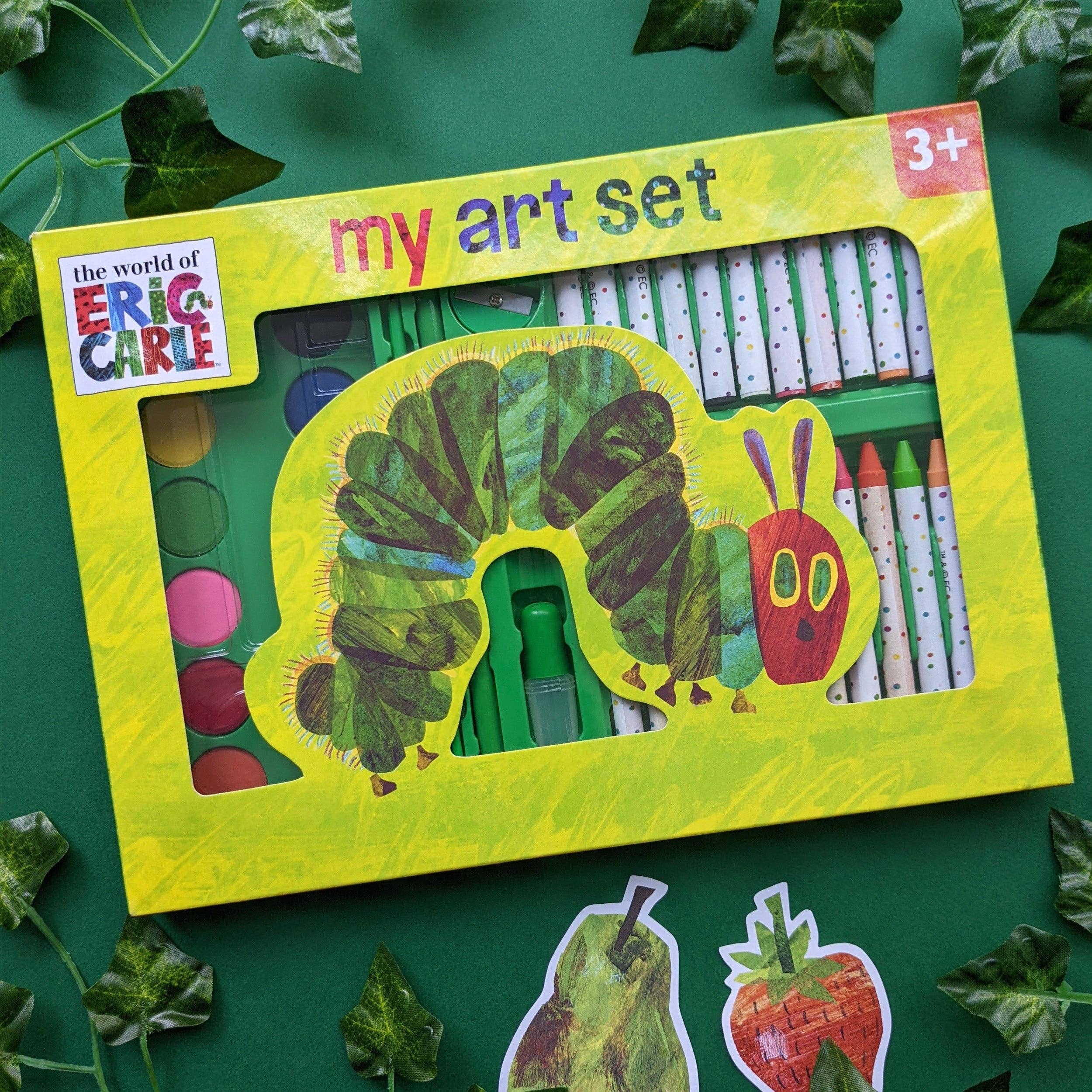 Robert Frederick Ltd – wholesale Art set – Child & baby – The World of Eric Carle Children's 42 Piece Art Set3