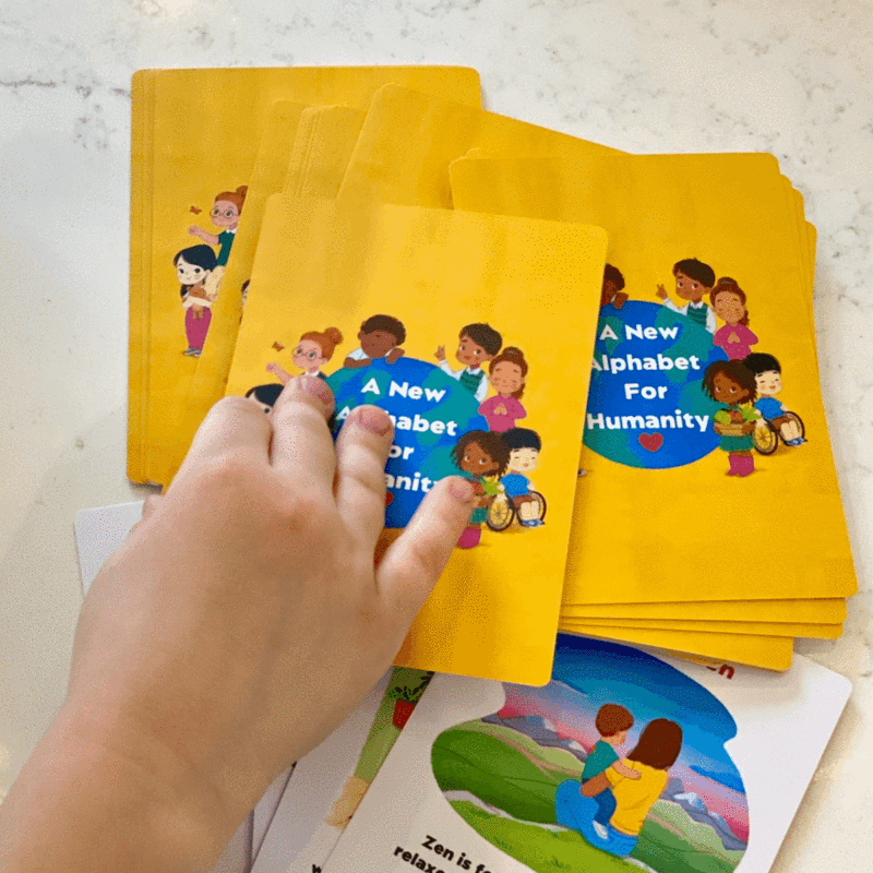 A New Alphabet for Humanity - Wholesale Learning Cards - Kids & Baby - Conversation Starter Cards5