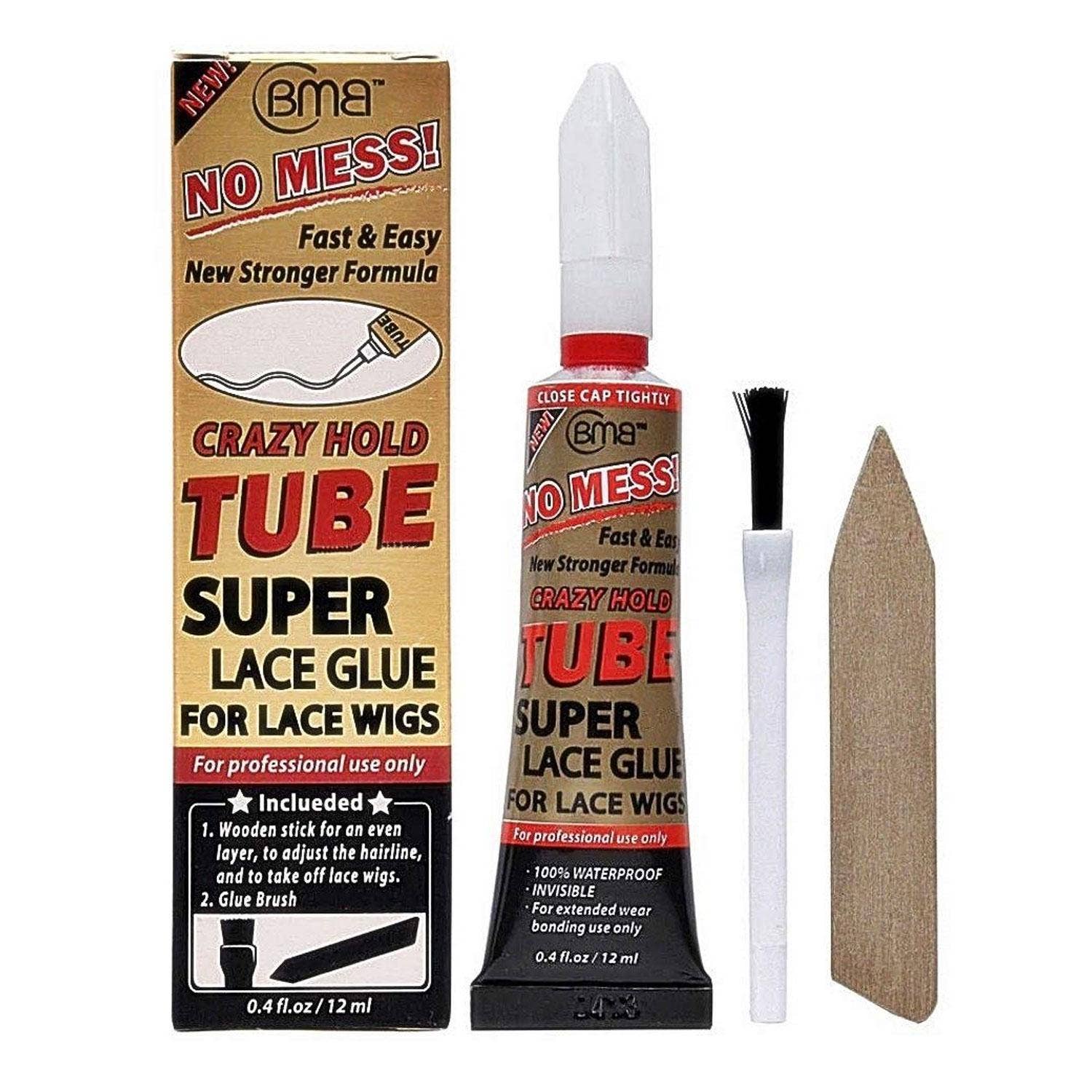 KT Supply - Wholesale Haarstyling gel/mousse - Bmb Crazy Hold Tube Super Lace Lijm, 12 ml0