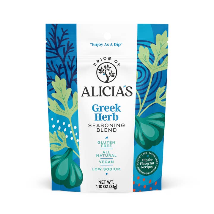 Alicia's Spice Co. - Wholesale Dried Spice Mix - Greek Herb Seasoning Blend and Dip