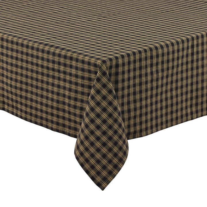 Park Designs - Wholesale Tablecloth - Sturbridge Tablecloth - 54"L - Black