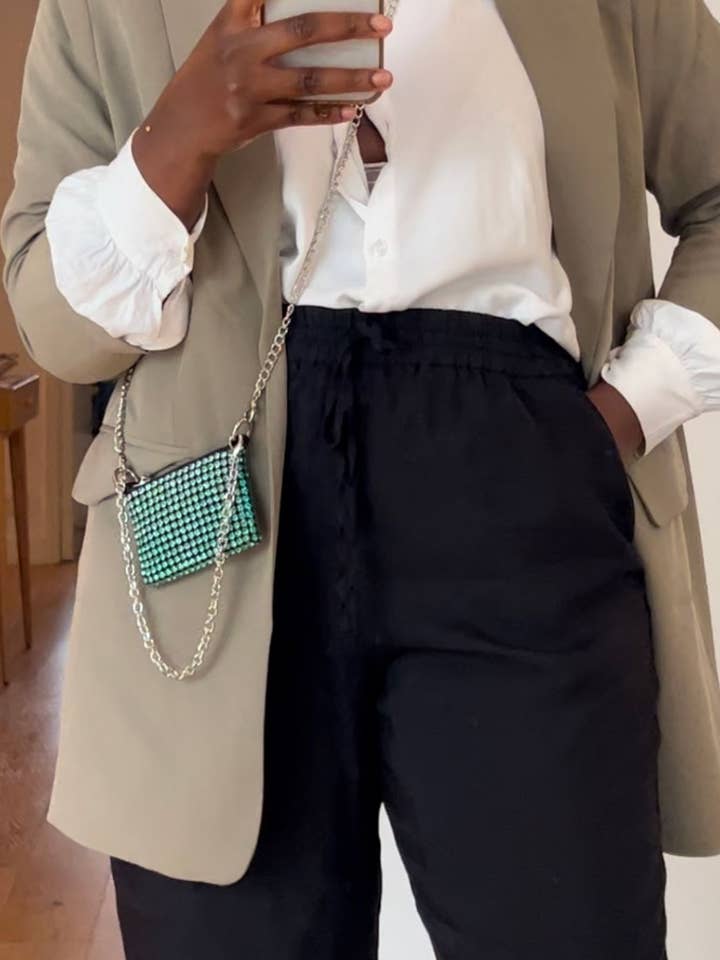 Mini sac bandoulière a strass pour la vente par La Maison Kifi