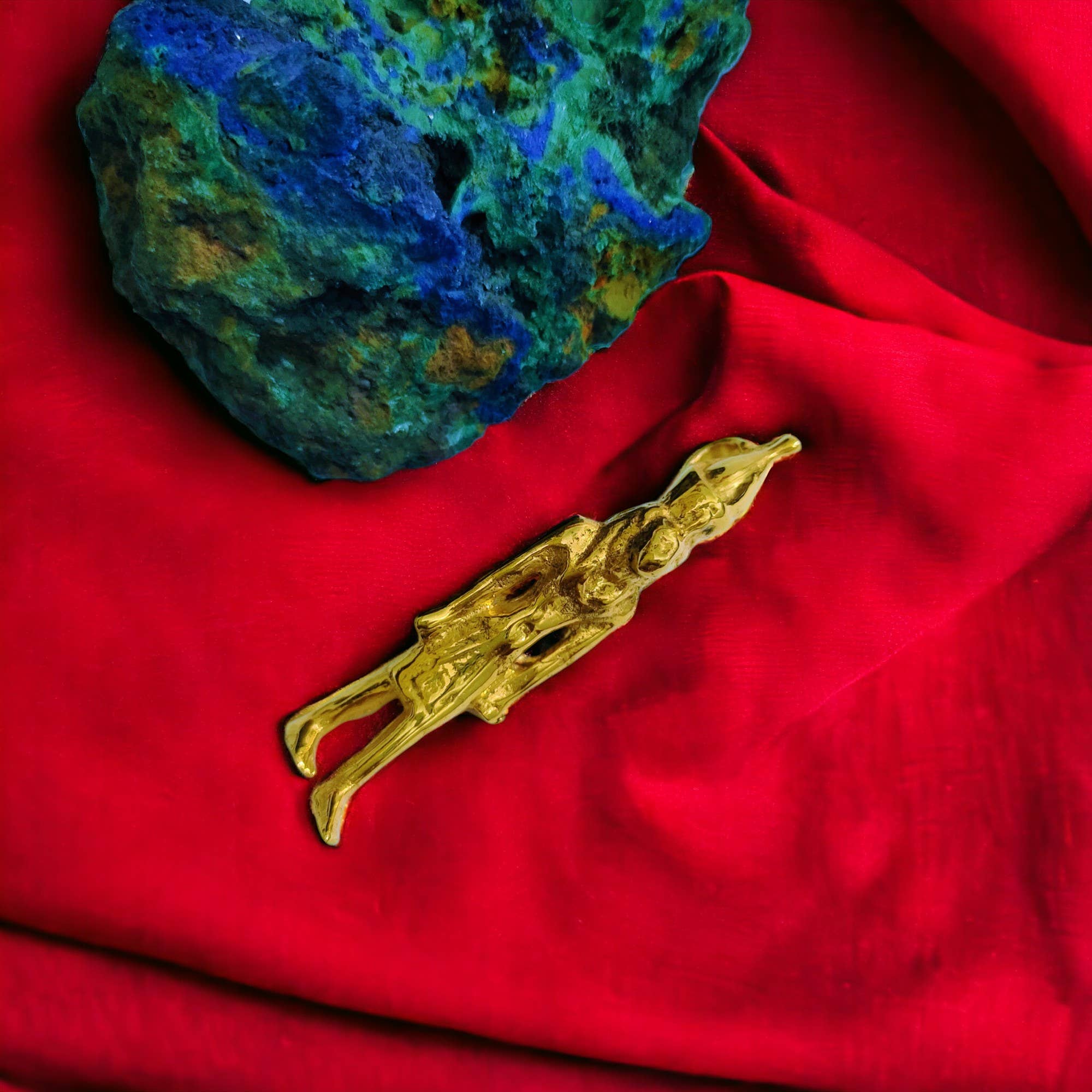 ALADDIN'S LAMP JEWELRY - Wholesale Individual Charm/Pendant - Goddess Sekhmet The healer Gold Pendant1