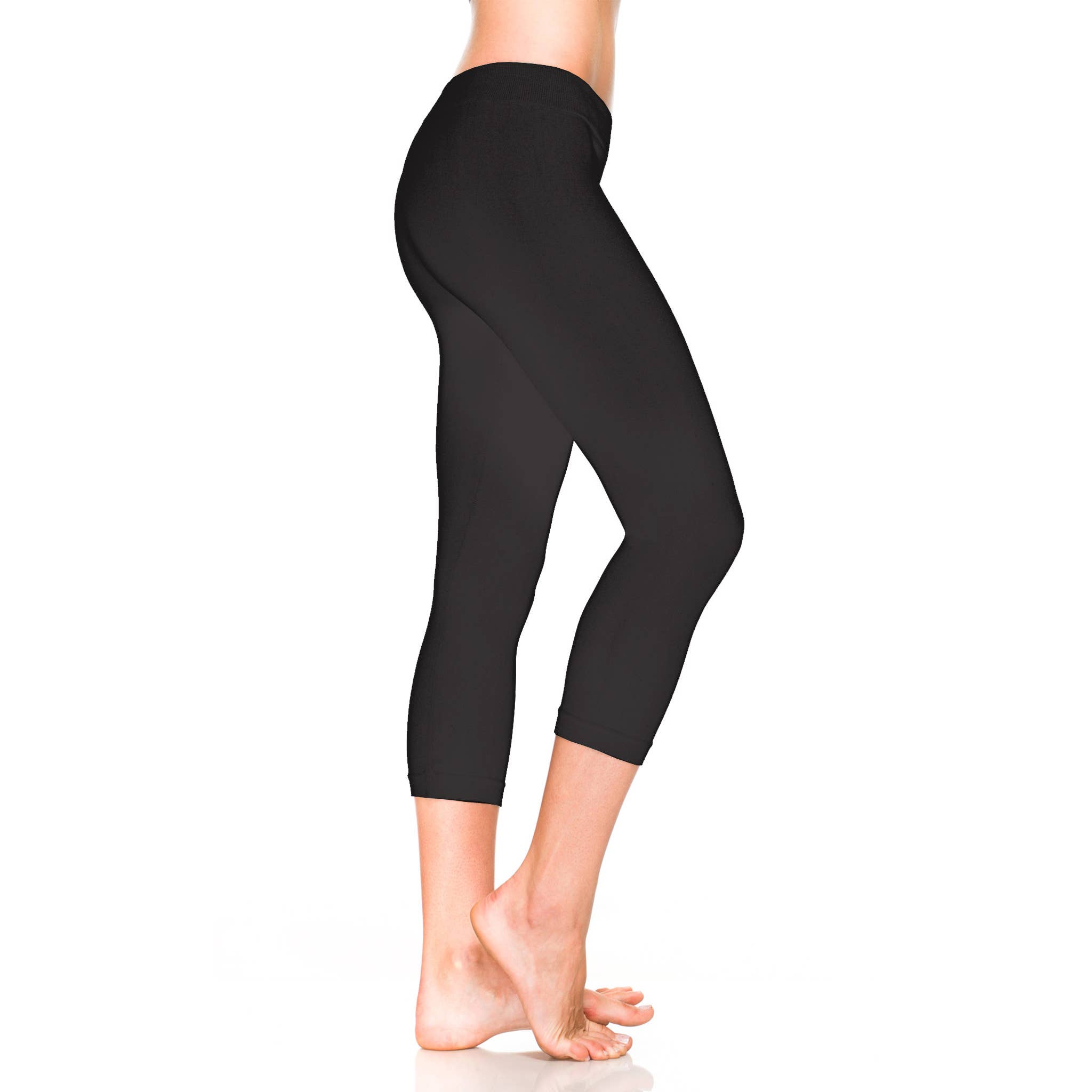 Skinnytees - Wholesale Athletic/Lounge Leggings - Women's - Capris Leggings1