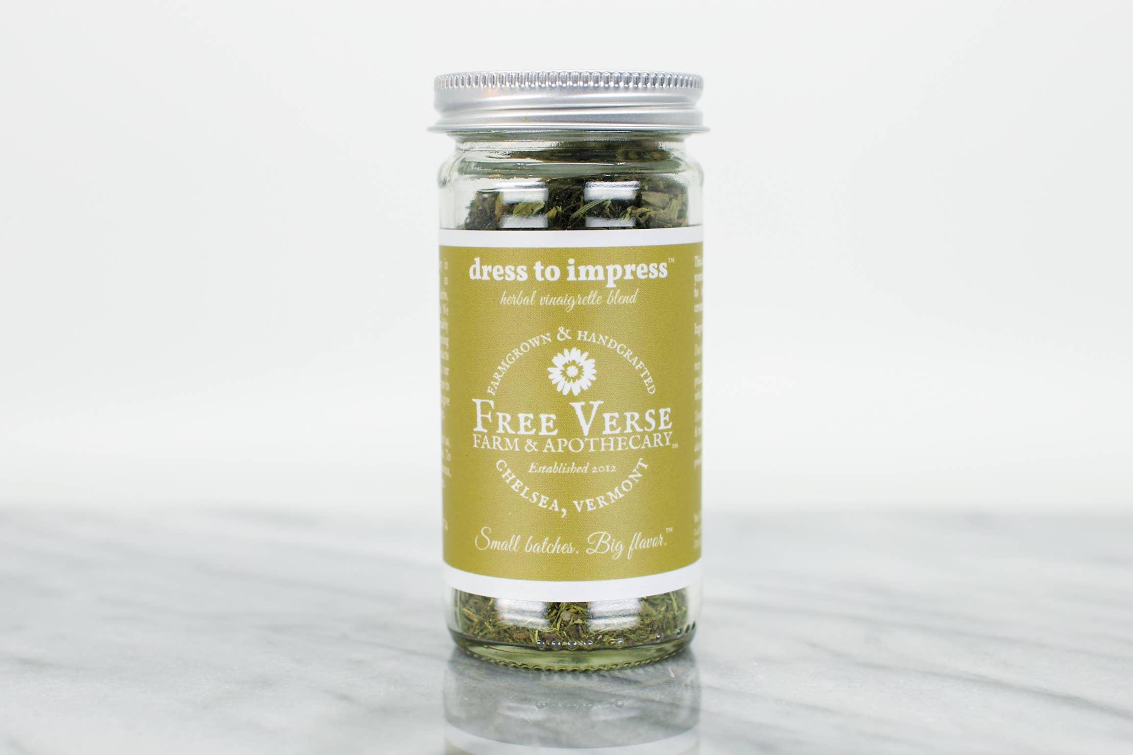 Free Verse Farm & Apothecary - Vendita all'ingrosso Mix di spezie secche - Dress to Impress (miscela di vinaigrette alle erbe essiccate)