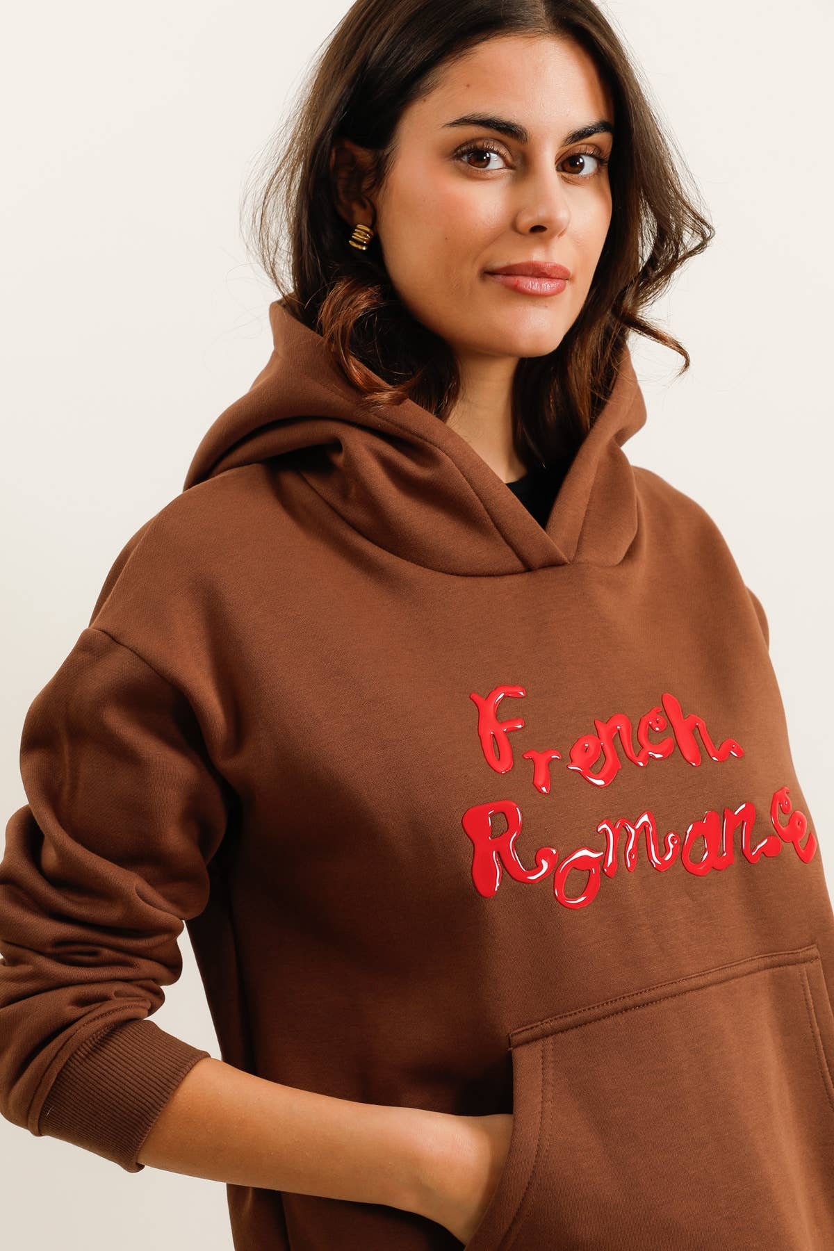 Daphnea - Wholesale Hoodie - Women's - 32113 HOODIE "FRENCH ROMANCE"1