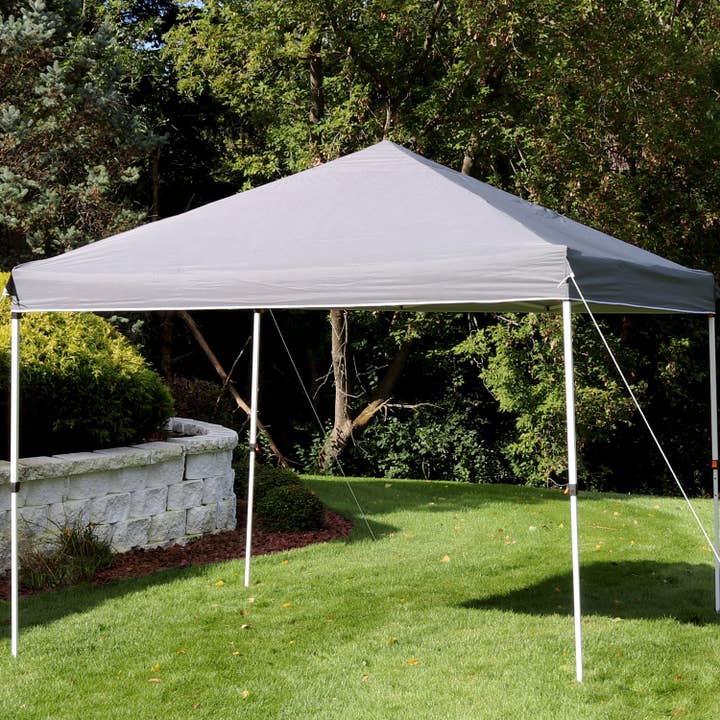 10 x 10 ft Standard Oxford Fabric Pop-Up Canopy Shade - Gray and other Purchase Wholesale 10x10 canopy tent. Free Returns & Net 60 Terms on Faire trending on Faire.