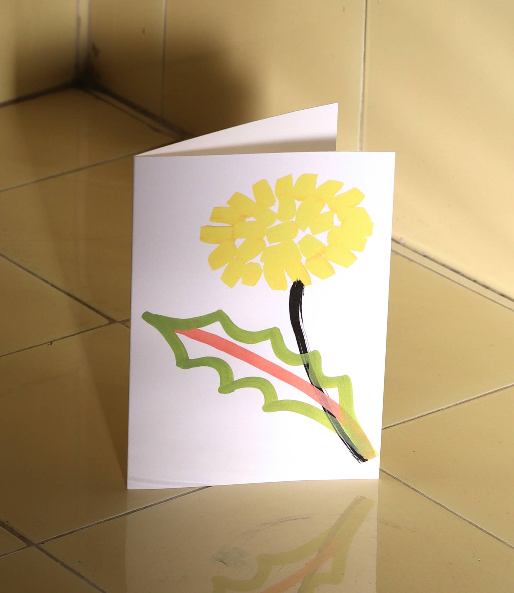 Lucky Luijk – wholesale Everyday greeting card – Dandelion Card2