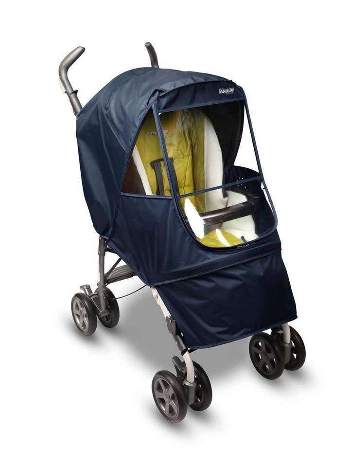 Elegance Alpha Stroller Weather Shield (Navy) for wholesale by Manito