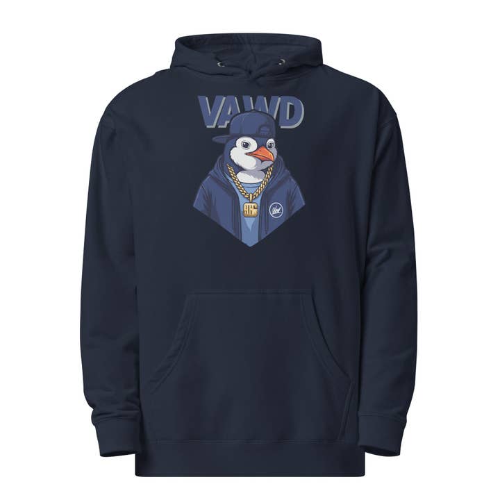 VAWDesigns Hip-Hop Penguin Hoodie for wholesale by VAWDesigns