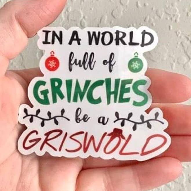 Oily Graphic Creations – wholesale Klistermärke – Vara en Griswold- Jullovet Klistermärke/Magnet0