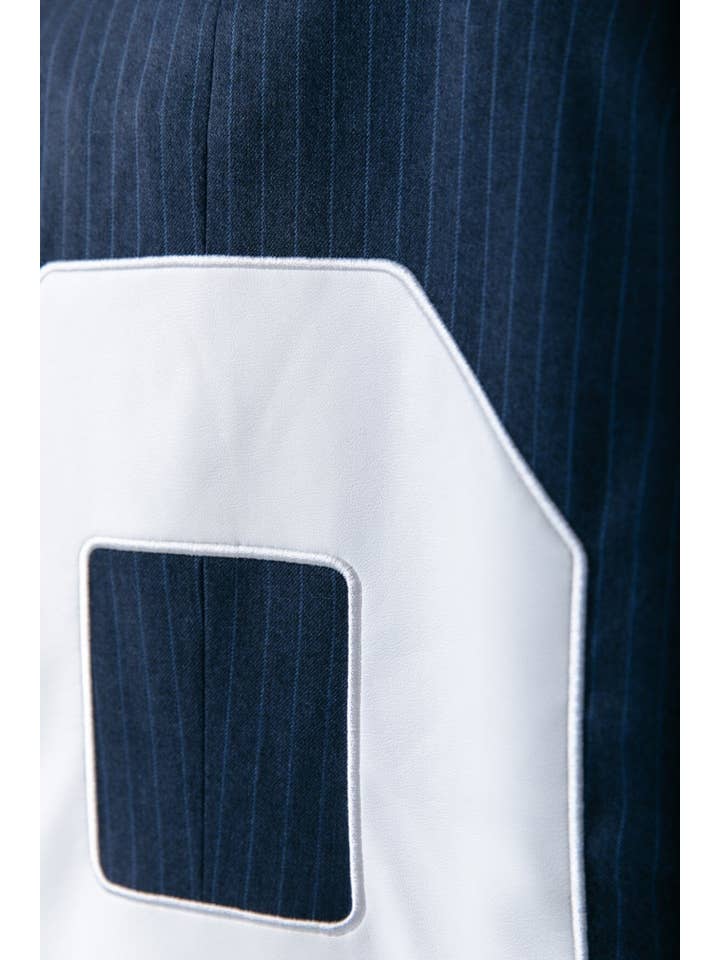 Jesra Stripe Blazer | Dark blue for wholesale on Faire2