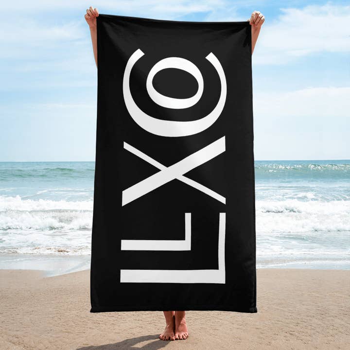LLXCO™ Signature Logo Towel for wholesale by Lady Liberty & Co.