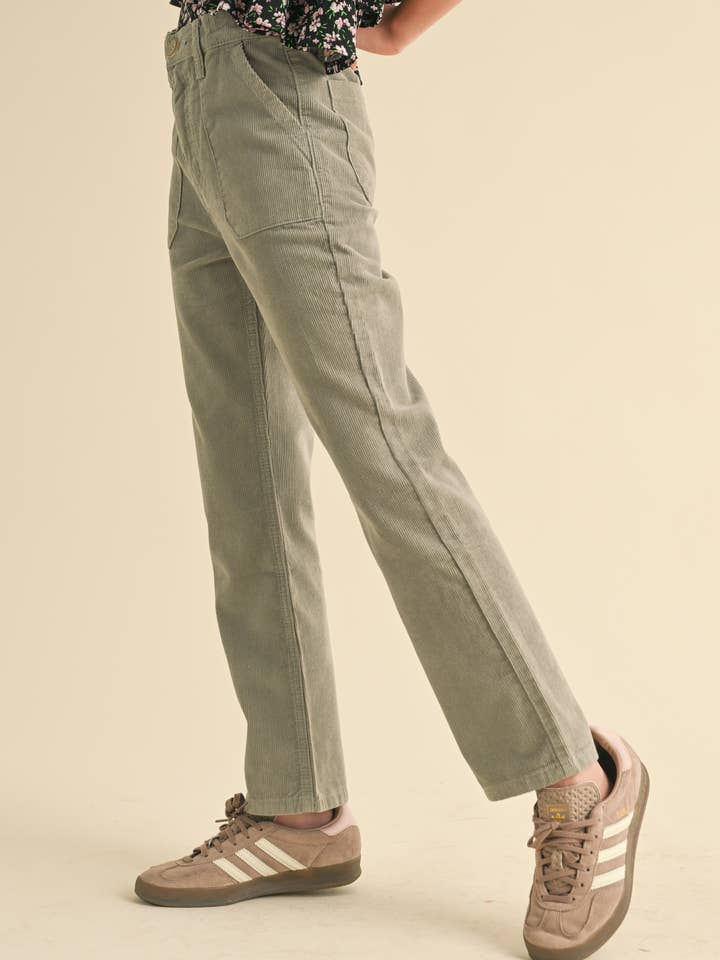 heart and arrow - Wholesale Pants - Kids - TWEEN GIRLS KIDS STRAIGHT LEG PANTS W/ PORKCHOP POCKET(7/14)