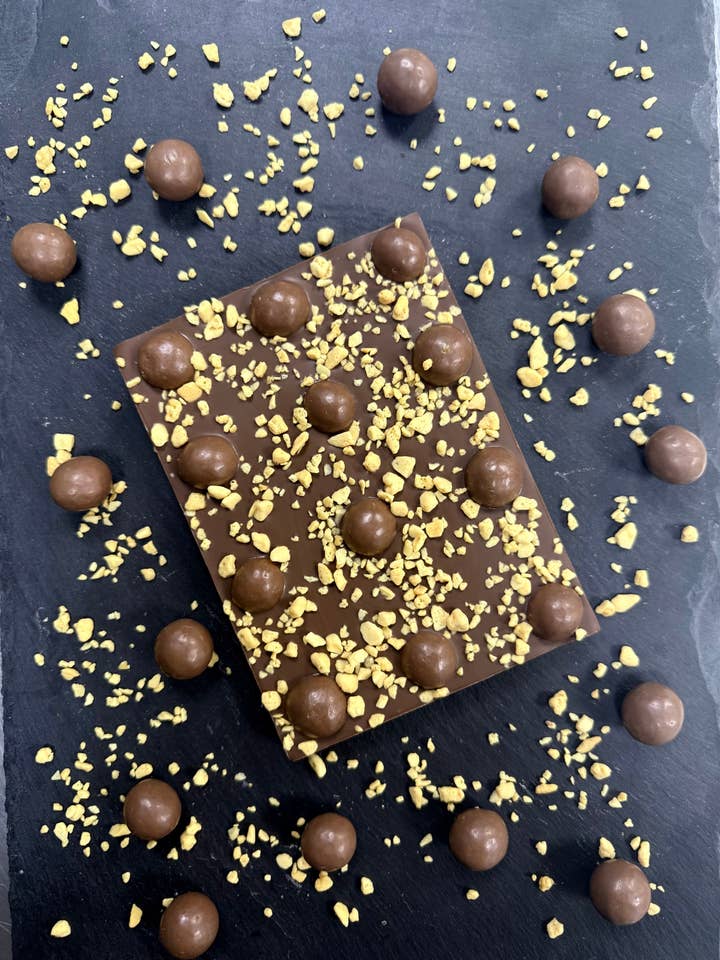 Honeycomb Crunch Bloc for wholesale by Kakawa Artisan Chocolate & Co Ltd