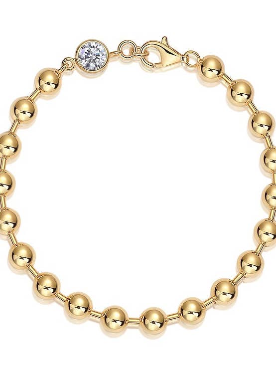 Lyxmode Mossan Diamant S925 Silverarmband Jämförbar Med Naturliga Diamanter för wholesale av Fui fui jewelry llc