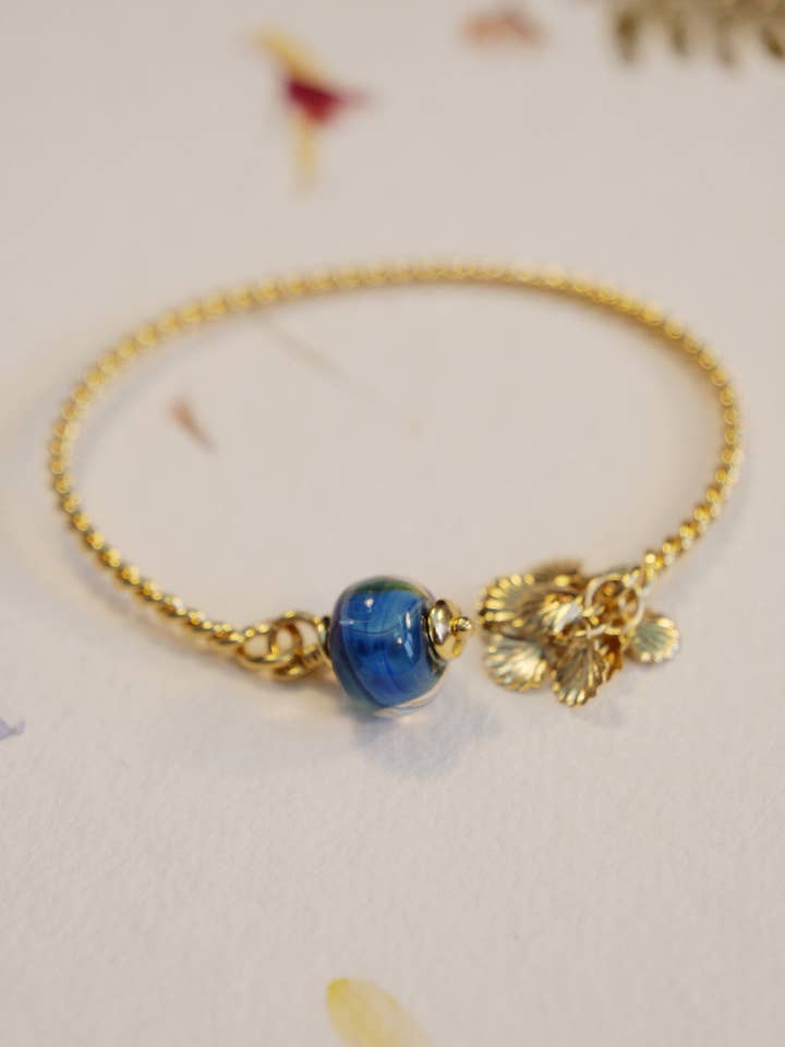 Bracciale Cassandre ocean blue per la vendita all'ingrosso da parte di CHRISTEL BUSSIERE